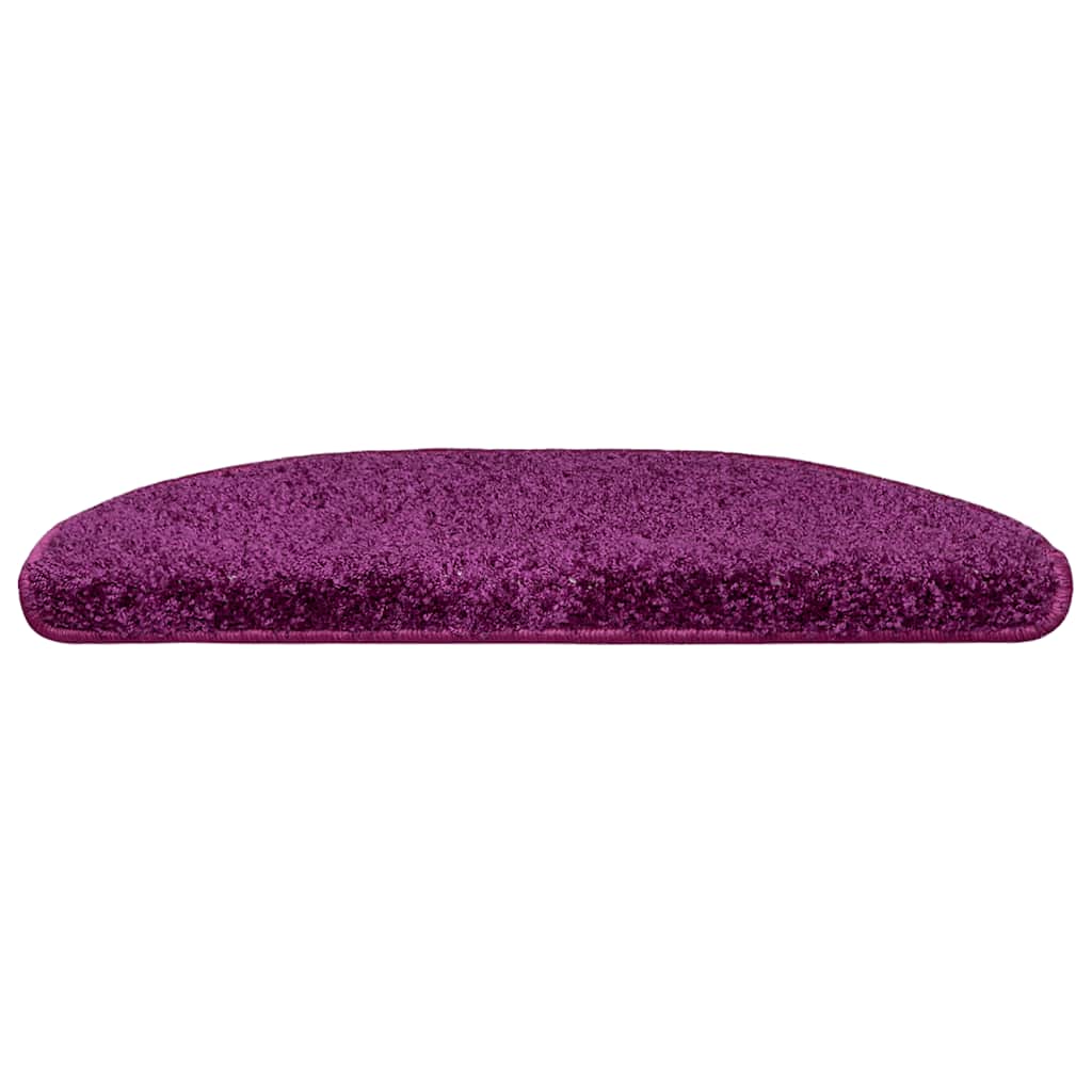 trappemåtter 20 stk. 65x21x4 cm violet halvrund stor