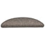 selvklæbende trappemåtter 30stk. 56x17x3cm sisal-look grå-beige