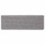 selvklæbende trappemåtter 30 stk. 65x21x4 cm sisal-look sølv