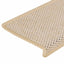 selvklæbende trappemåtter 30 stk. 65x21x4 cm sisal-look Berber