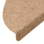 selvklæbende trappemåtter 20 stk. 56x17x3 cm beige