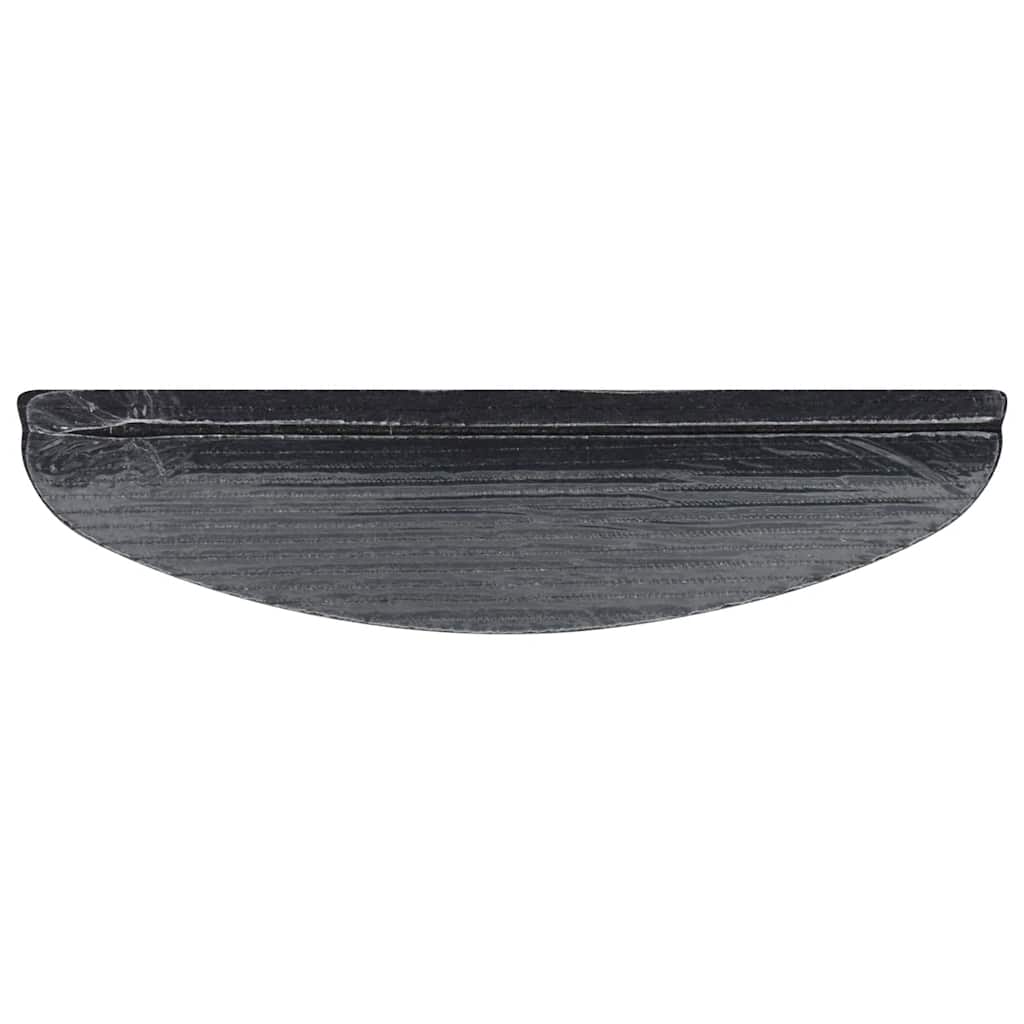 selvklæbende trappemåtter 30 stk. 56x17x3 cm antracitgrå
