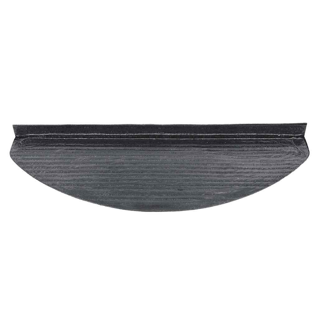 selvklæbende trappemåtter 20 stk. 65x22,5x3,5 cm sort