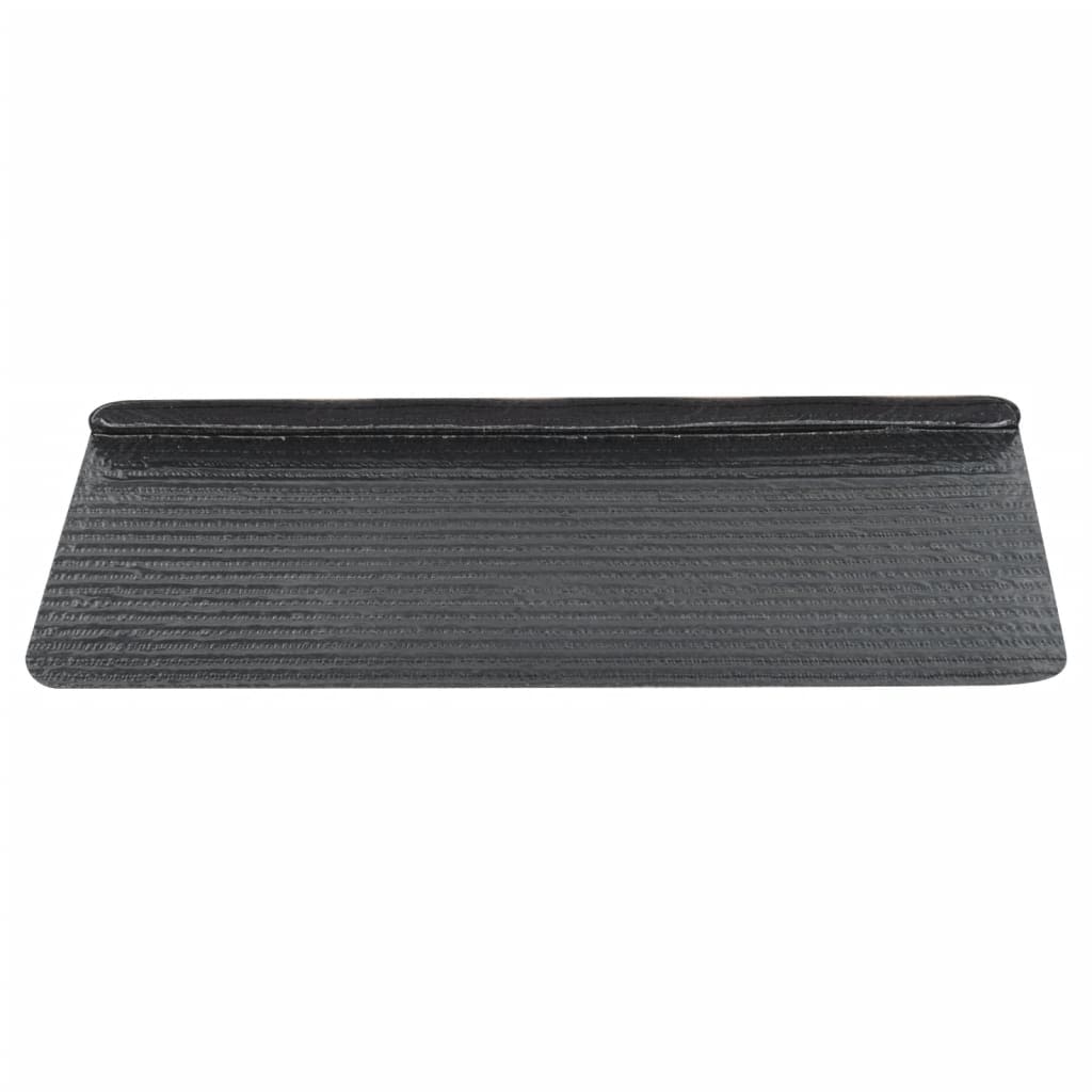 selvklæbende trappemåtter 30 stk. 65x24,5x3,5 cm grå