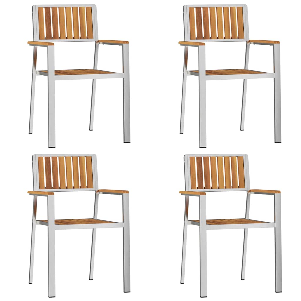 Udendørs spise sæt 5 stk. 180 x 90 x 75 cm