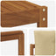 Udendørs sofagruppe med pude 5 pcs Naturlig og Beige