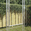 Hundebur Sølv 400 x 200 x 200 cm Galvaniseret stål