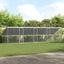 Hønsebur 4 pcs Sølv 800 x 200 x 200 cm Galvaniseret stål