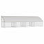 Hønsebur 4 pcs Sølv 800 x 200 x 200 cm Galvaniseret stål