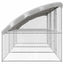 Hundehus 3 pcs Sølv 6 x 2 x 2 m Galvaniseret stål
