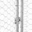 Hundehus 4 pcs Sølv 8 x 2 x 2 m Galvaniseret stål