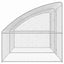 Hundehus 2 pcs Sølv 4 x 2 x 2 m Galvaniseret stål