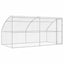Hundehus 2 pcs Sølv 4 x 2 x 2 m Galvaniseret stål