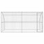 Hundehus 2 pcs Sølv 4 x 2 x 2 m Galvaniseret stål