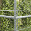 Hundehus 4 pcs Sølv 8 x 2 x 2 m Galvaniseret stål