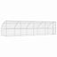 Hundehus 4 pcs Sølv 8 x 2 x 2 m Galvaniseret stål