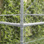 Hundehus 4 pcs Sølv 8 x 2 x 2 m Galvaniseret stål