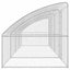 Hundehus 4 pcs Sølv 8 x 2 x 2 m Galvaniseret stål