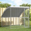 Hønsebur Sølv 2 x 2 x 2 m Galvaniseret stål