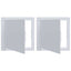 Adgangspaneler 2 pcs Hvid 15 x 15 cm ABS Plastik