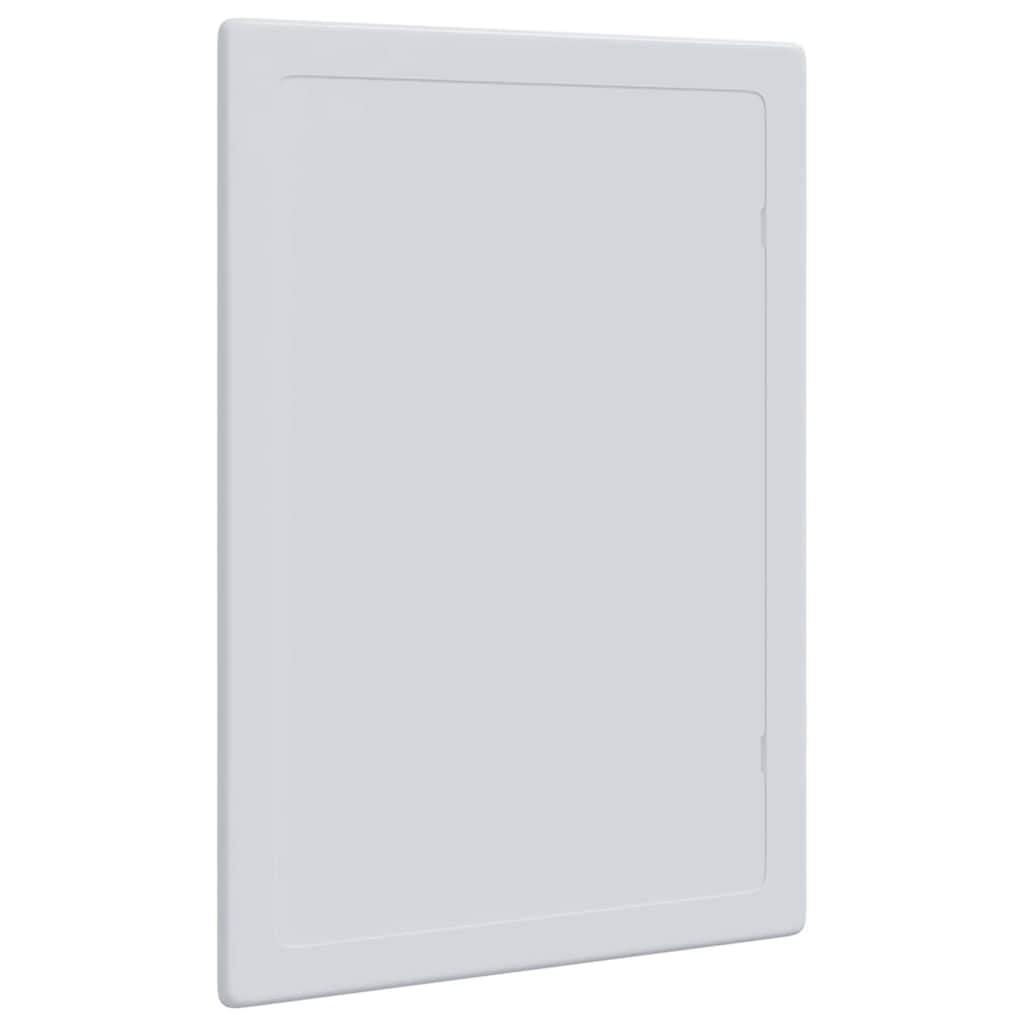 Adgangspaneler 2 pcs Hvid 15 x 23 cm ABS Plastik