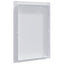 Adgangspaneler 2 pcs Hvid 15 x 23 cm ABS Plastik