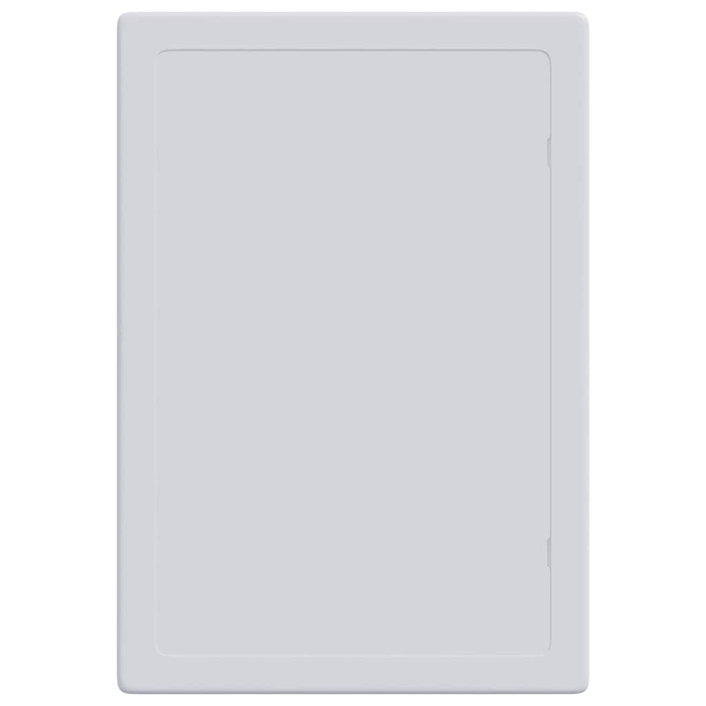 Adgangspaneler 2 pcs Hvid 15 x 23 cm ABS Plastik