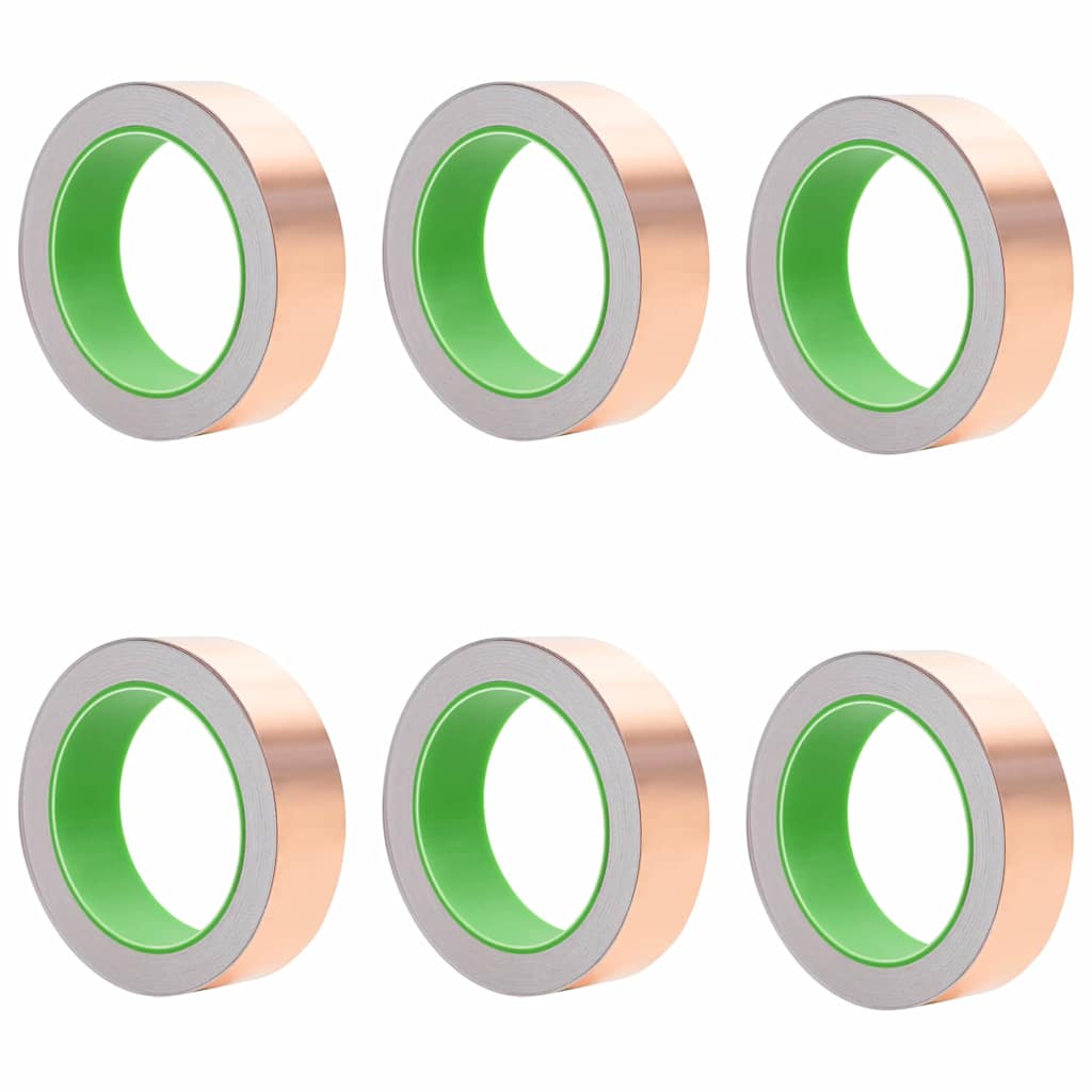 Kobberbånd til sneglebeskyttelse 6 pcs Kobber 30 mm x 20 m