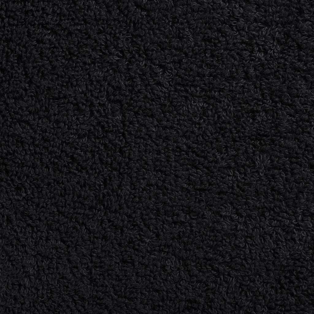 Gæstehåndklæde SOLUND 25 pcs Sort 100 x 150 cm 550 gsm