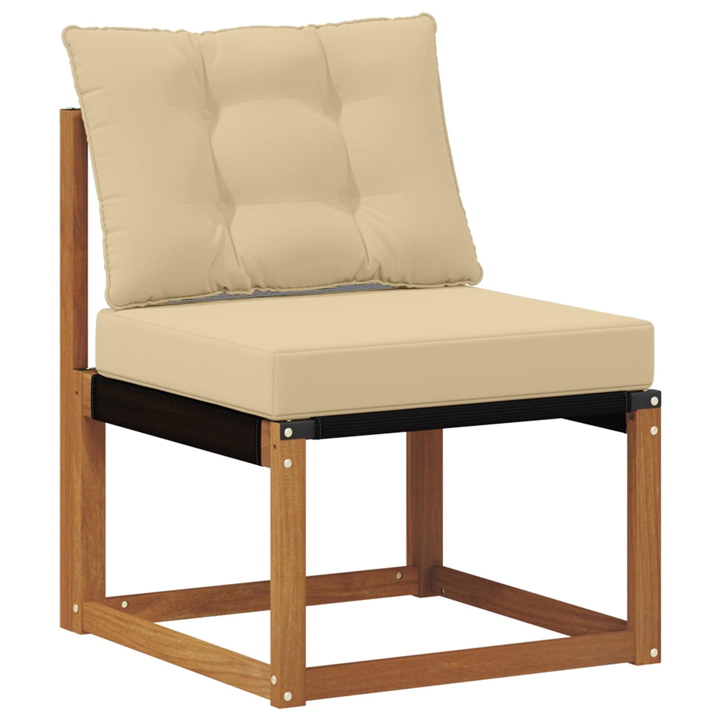 Udendørs sofagruppe 5 stk. Naturlig og Beige