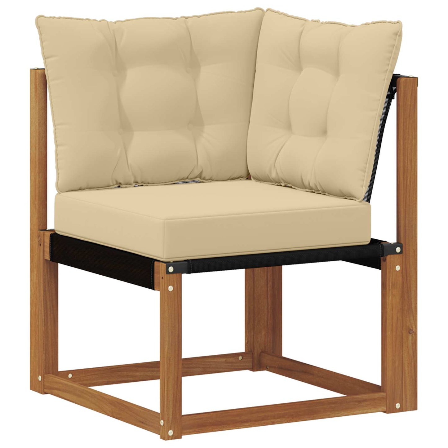 Udendørs sofagruppe 8 stk. Naturlig og Beige