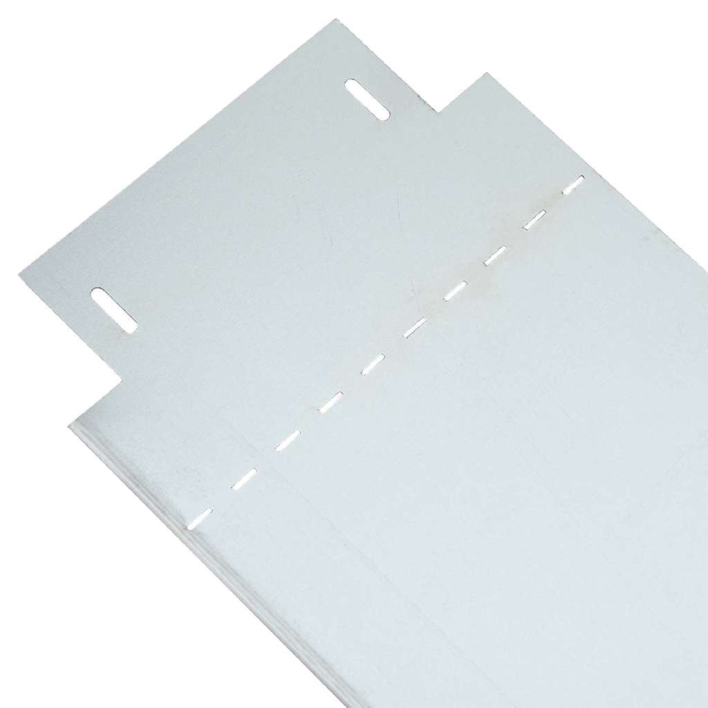 Plænekanter 30 pcs Sølv 100 x 25 x 0,07 cm Galvaniseret stål