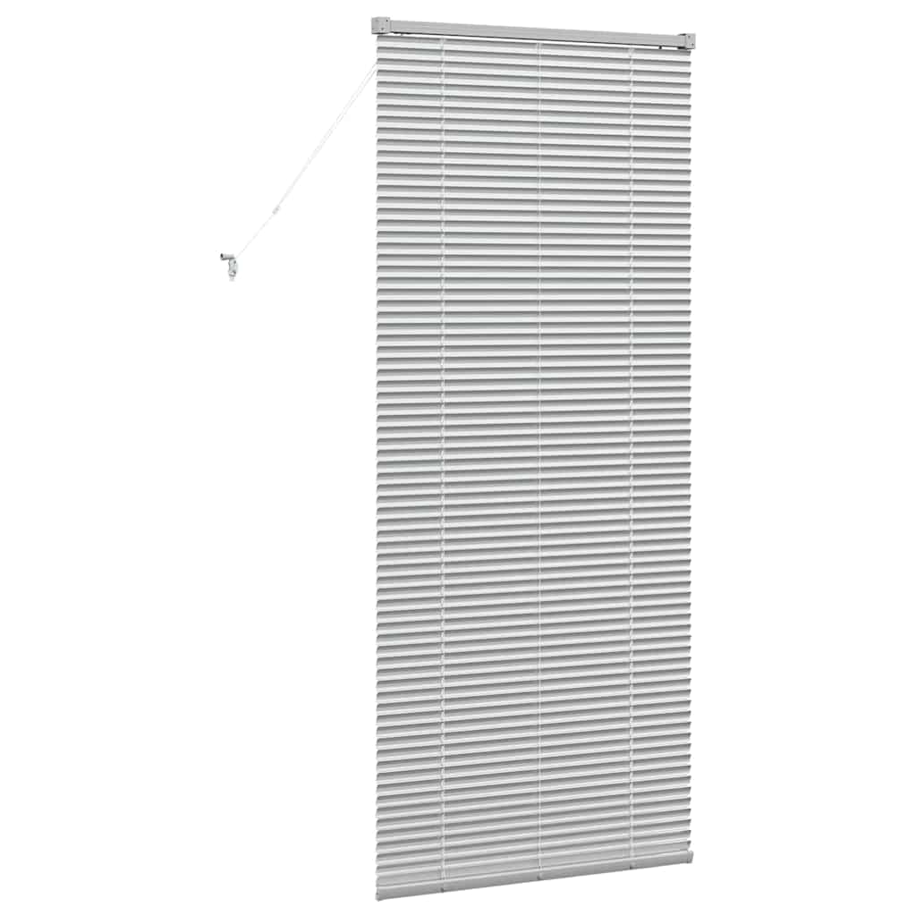 Persienner Sølv 175 x 75 cm Aluminium