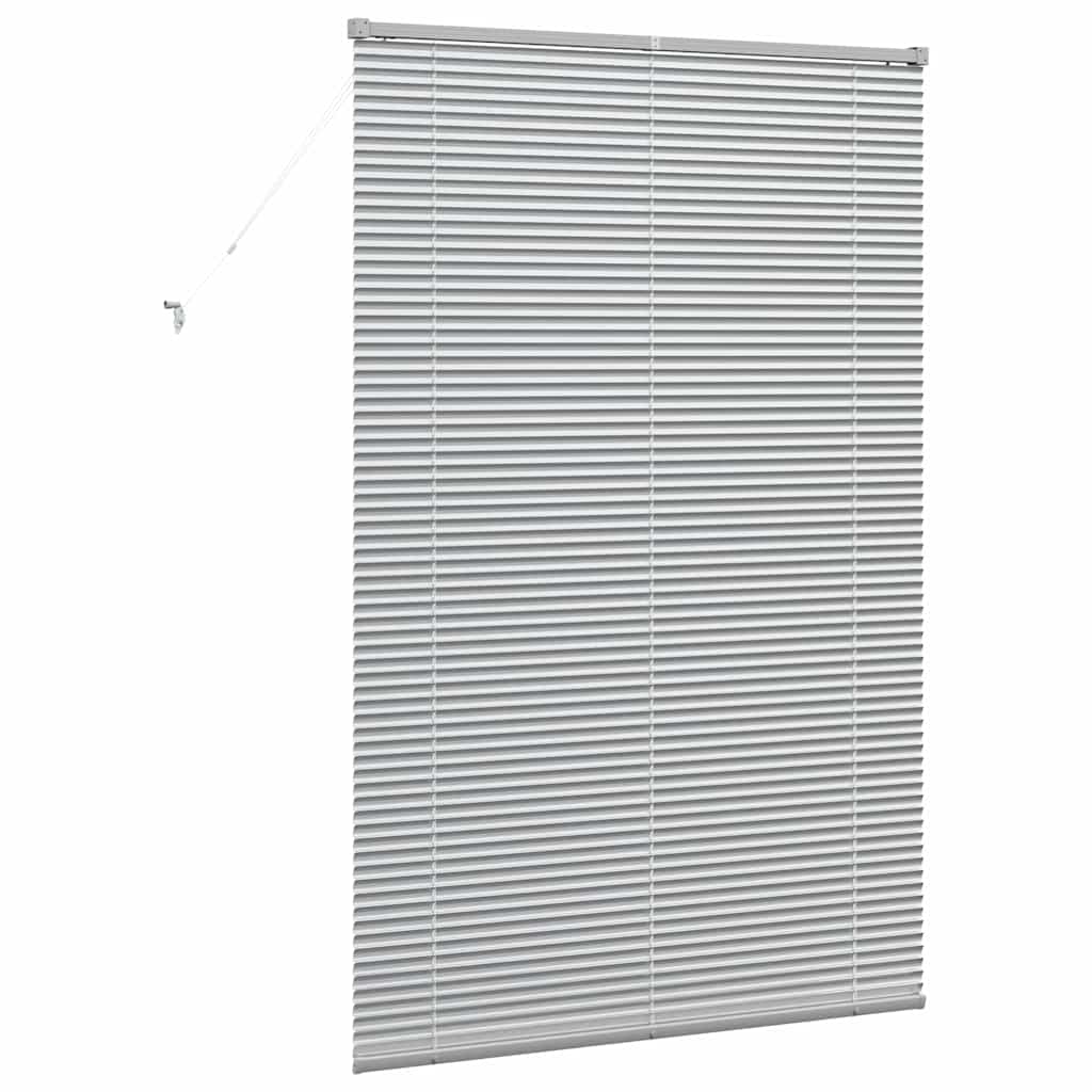 Persienner Sølv 175 x 110 cm Aluminium