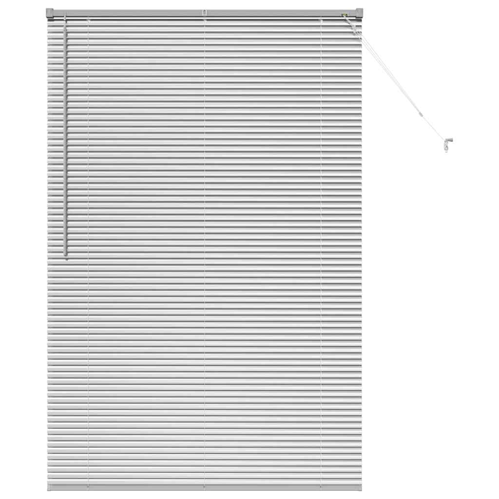 Persienner Sølv 175 x 115 cm Aluminium