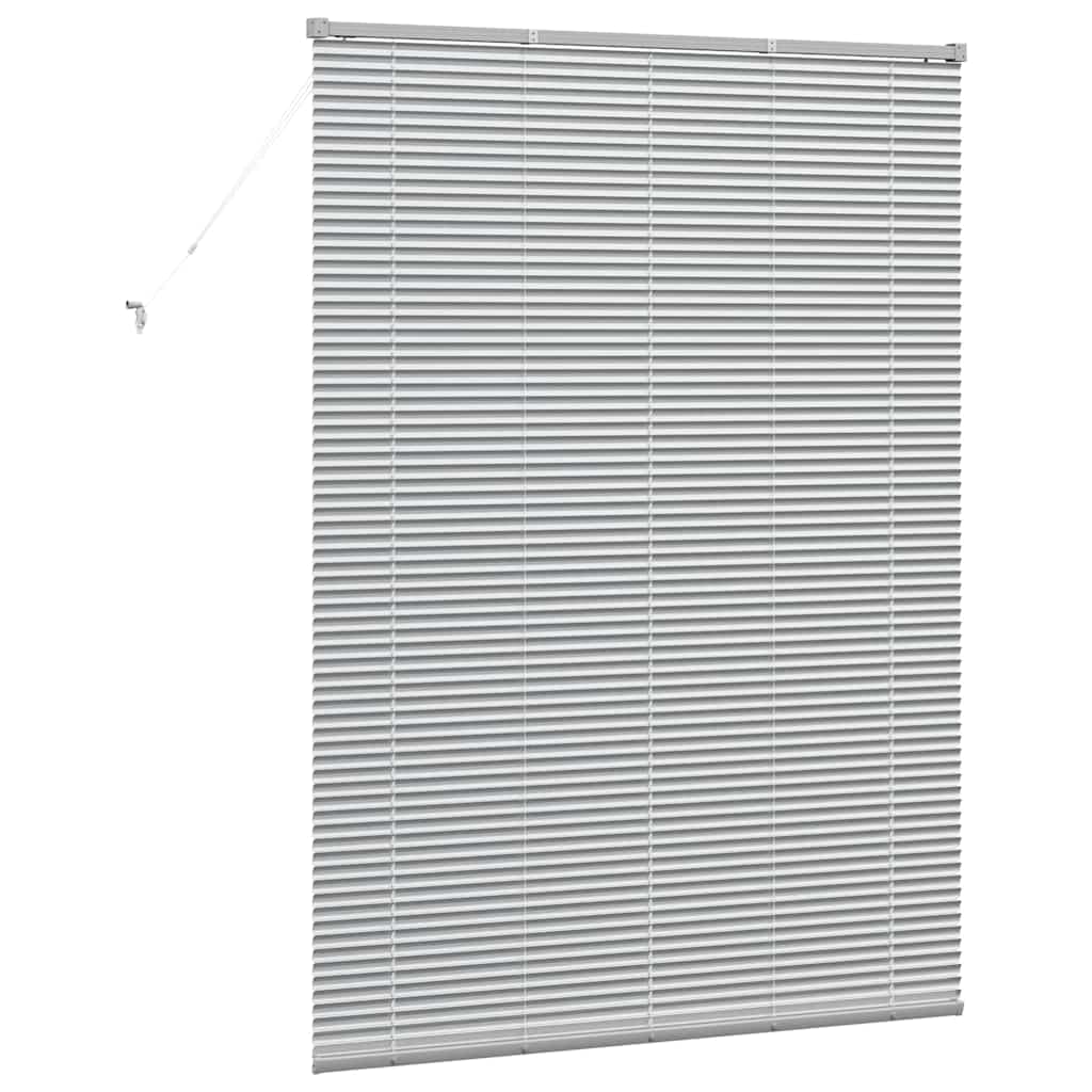 Persienner Sølv 175 x 125 cm Aluminium