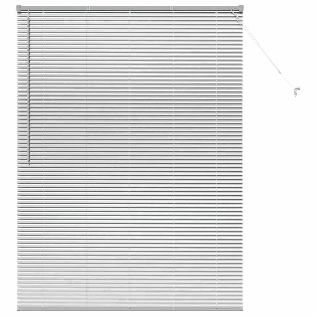 Persienner Sølv 175 x 125 cm Aluminium