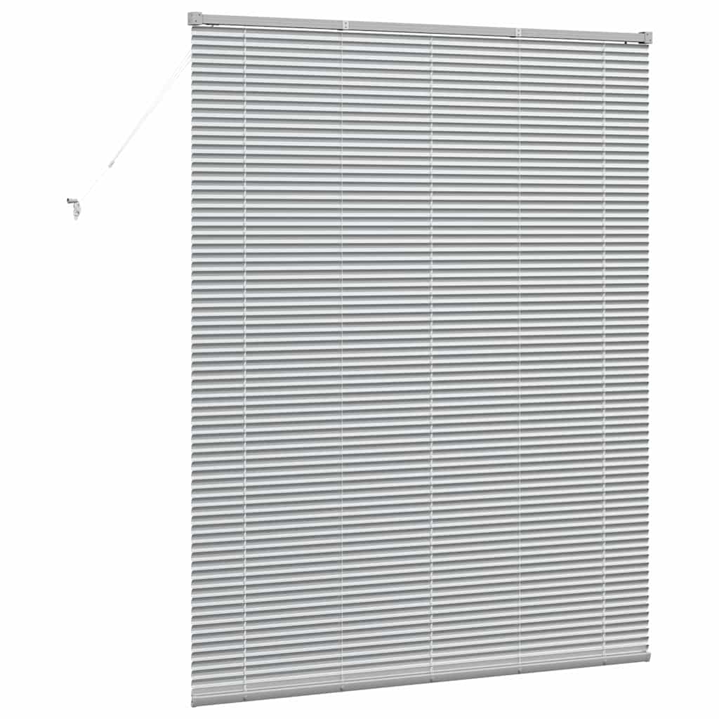 Persienner Sølv 175 x 150 cm Aluminium