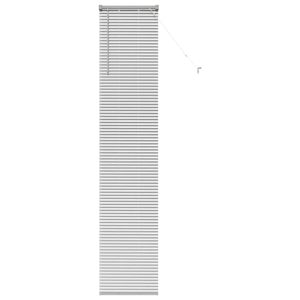 Persienner Sølv 220 x 50 cm Aluminium