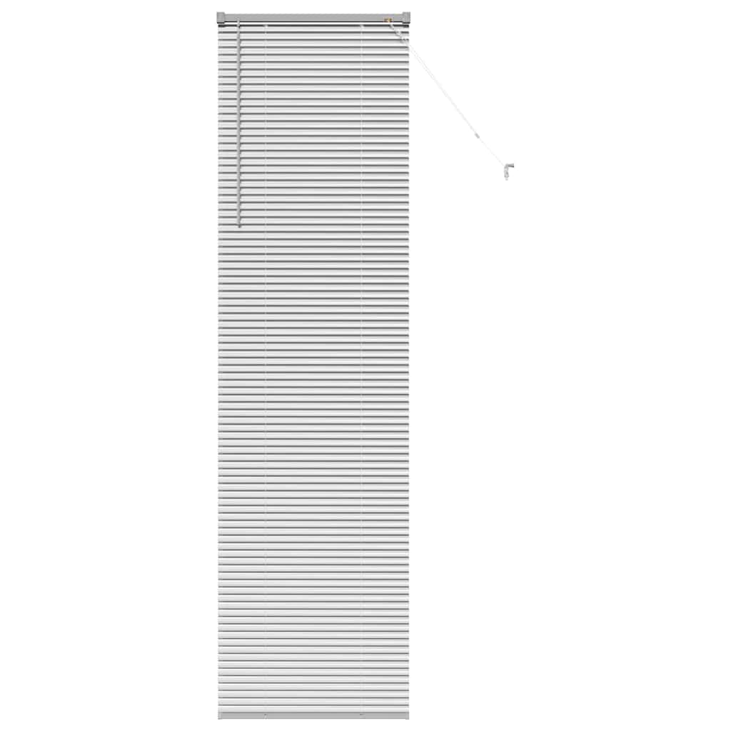 Persienner Sølv 220 x 60 cm Aluminium