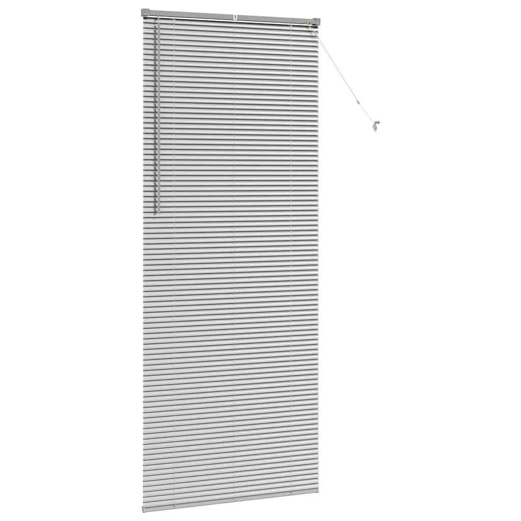 Persienner Sølv 220 x 90 cm Aluminium
