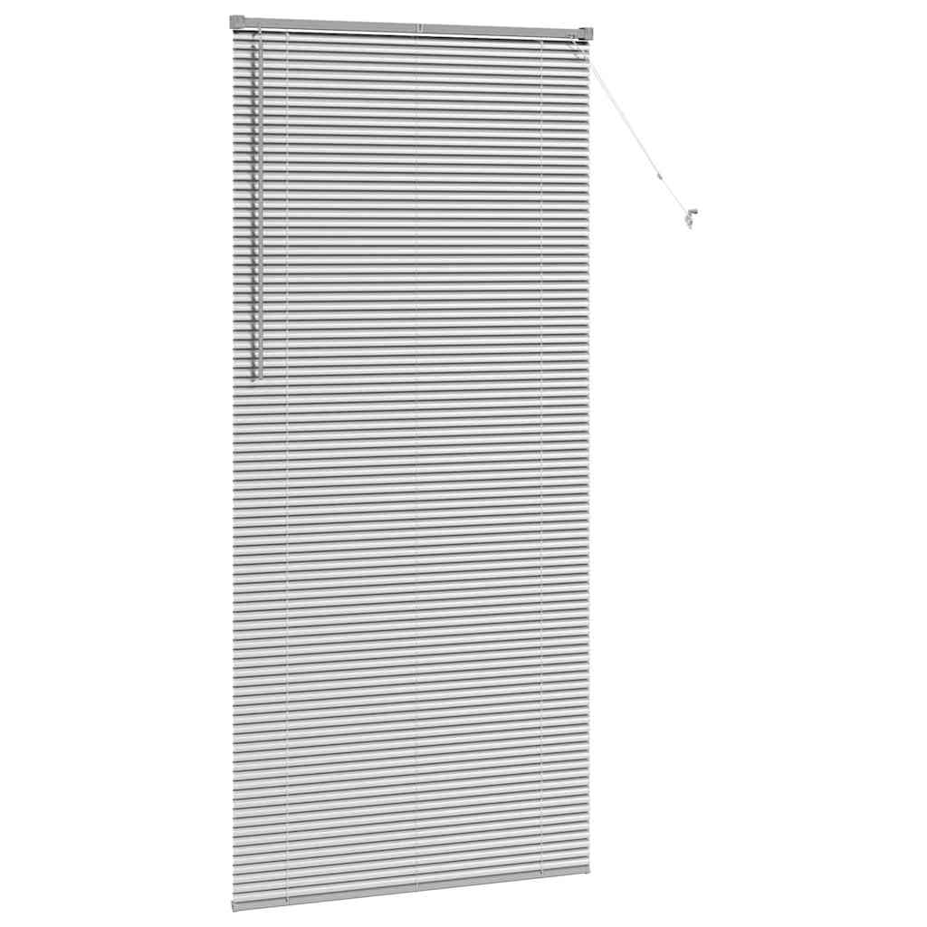 Persienner Sølv 220 x 105 cm Aluminium