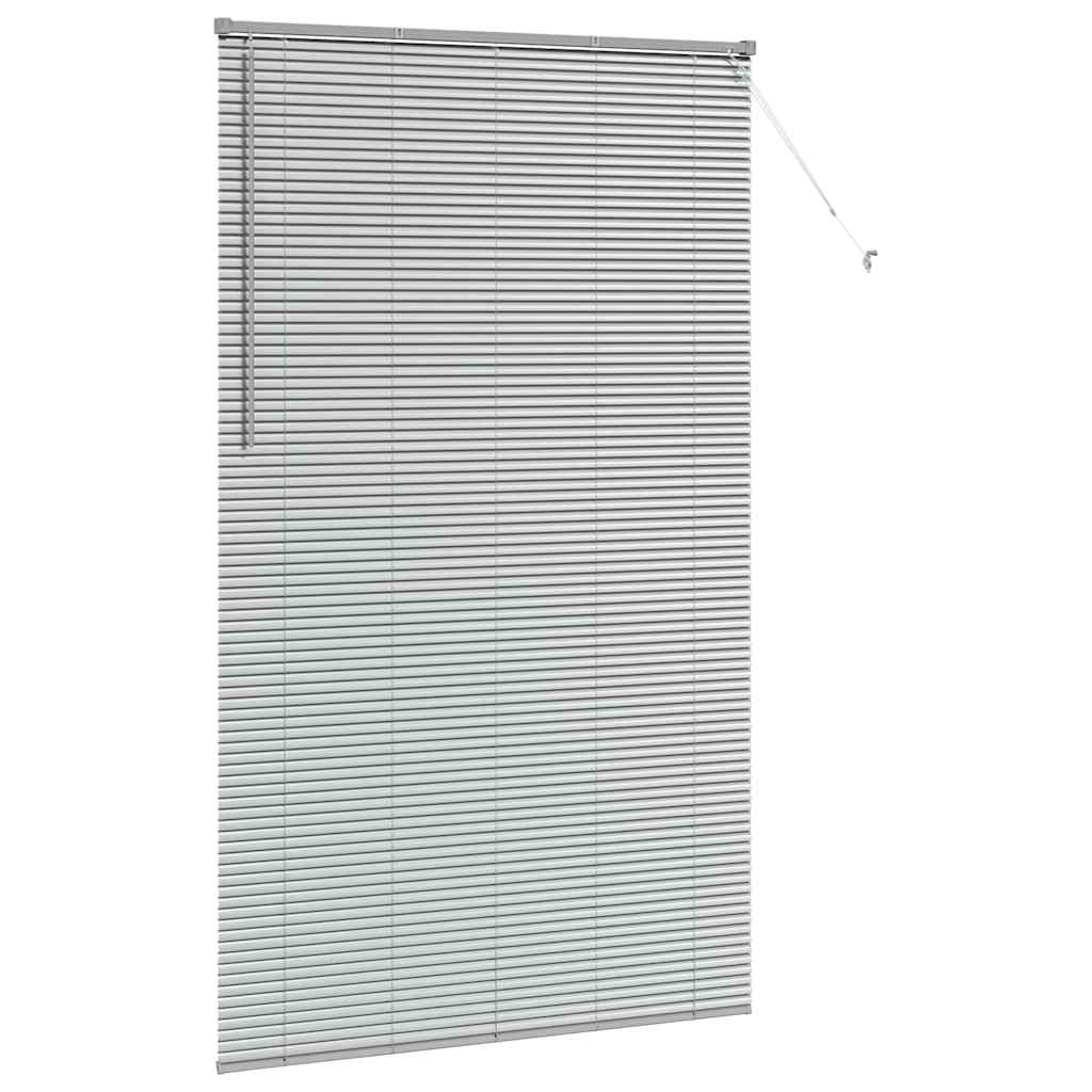 Persienner Sølv 220 x 125 cm Aluminium
