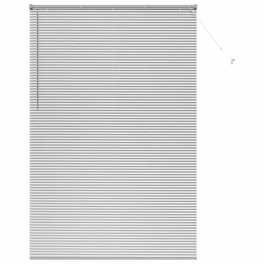 Persienner Sølv 220 x 145 cm Aluminium
