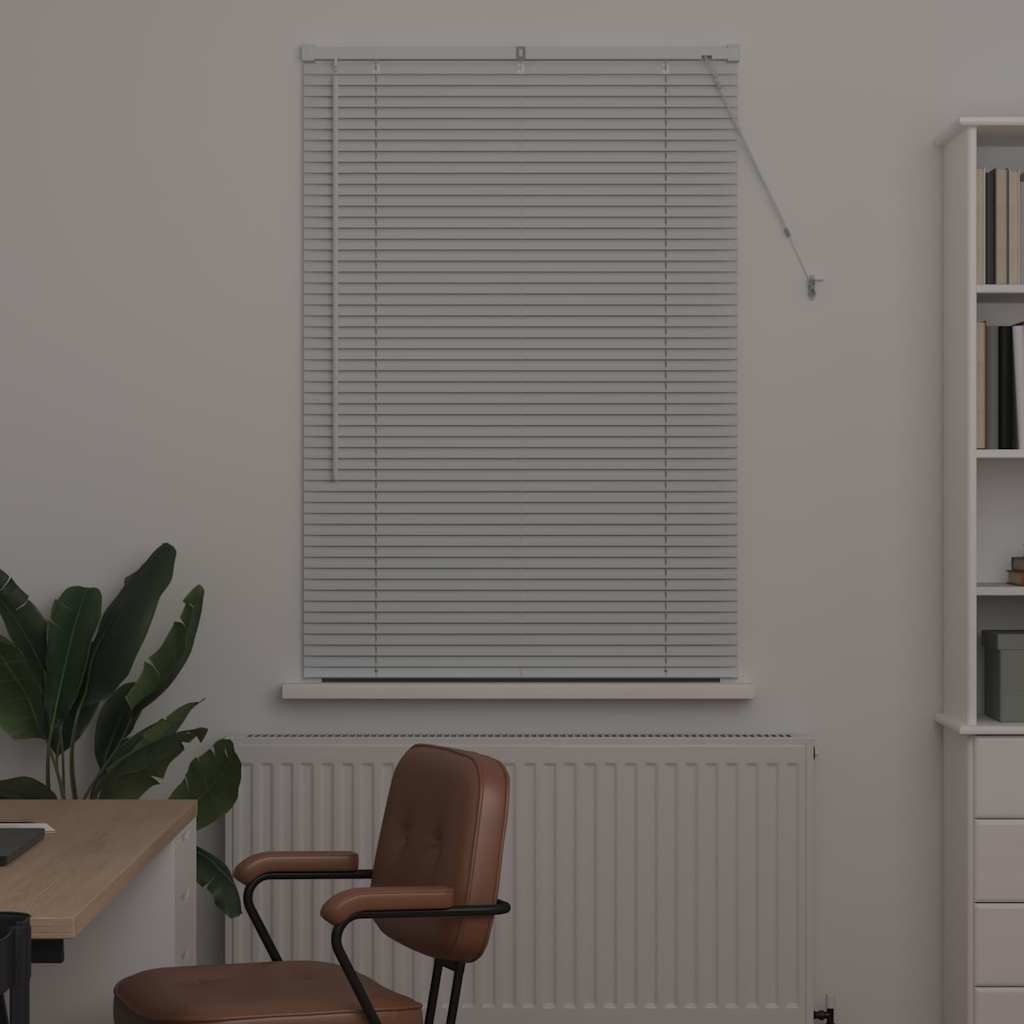 Persienner Hvid 130 x 85 cm Aluminium
