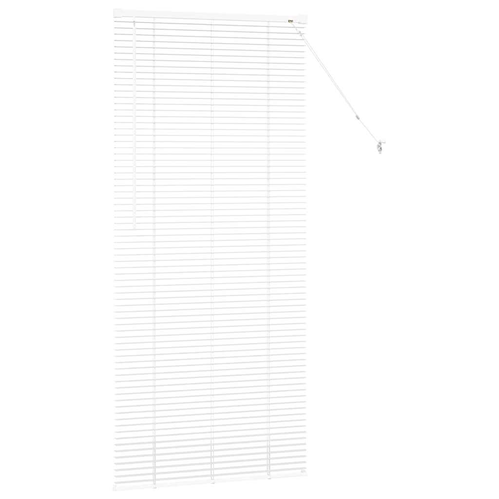 Persienner Hvid 175 x 80 cm Aluminium