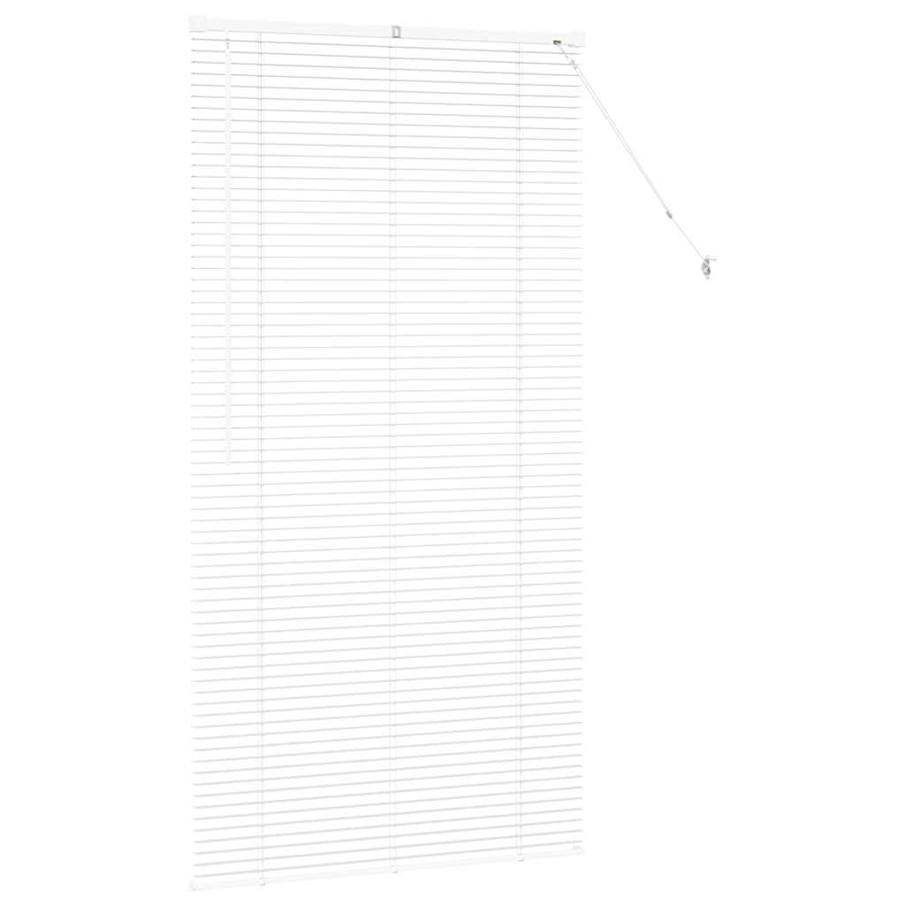 Persienner Hvid 175 x 95 cm Aluminium