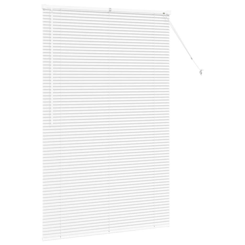 Persienner Hvid 175 x 115 cm Aluminium