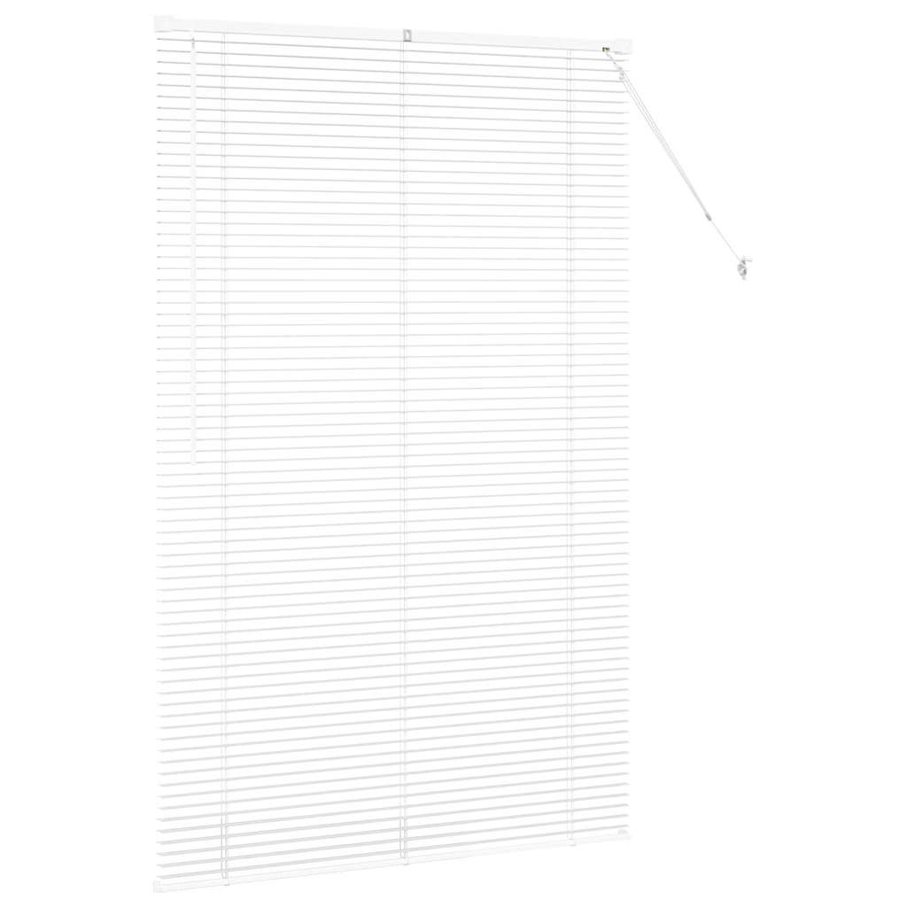Persienner Hvid 175 x 120 cm Aluminium