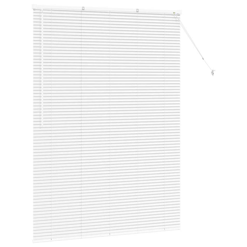 Persienner Hvid 175 x 130 cm Aluminium